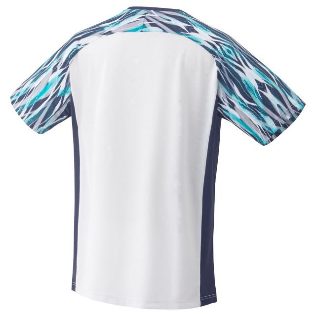 Yonex Men's Crew Neck T-Shirt 10443 White / Blue
